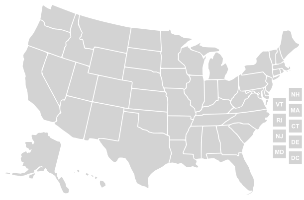 USA map